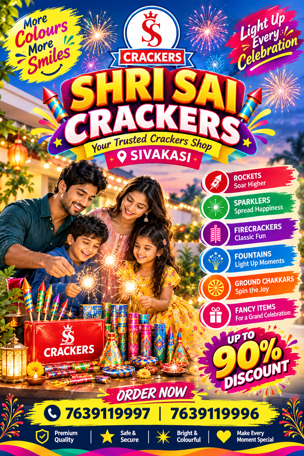 Crackers shopping and order experience